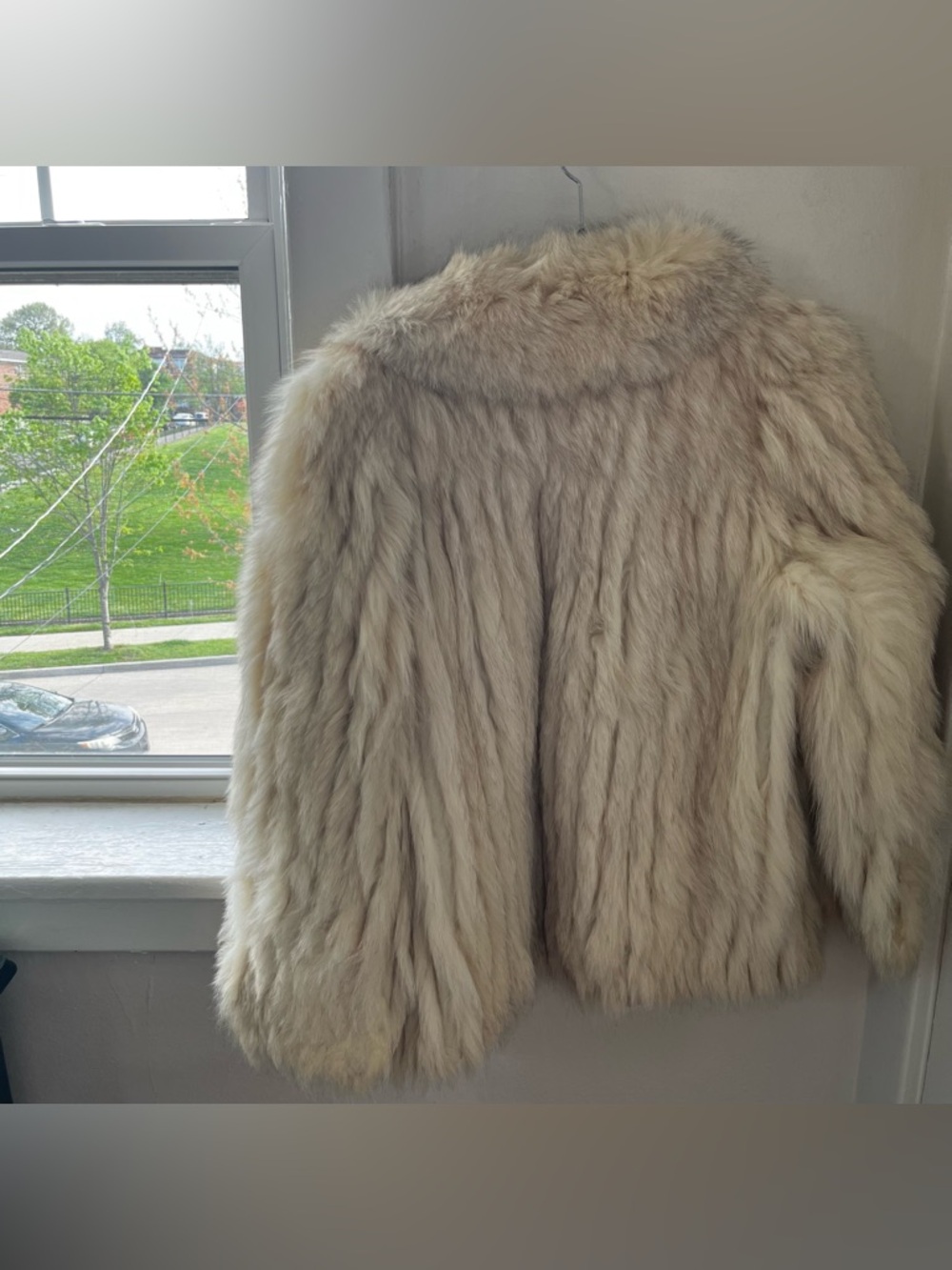 Fox Fur Jacket with Full Collar - Picture 2 of 2